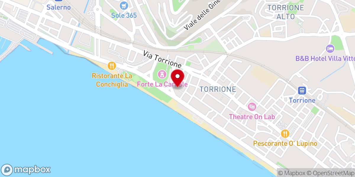 Map showing location of Chiesa di Santa Maria ad Martyres