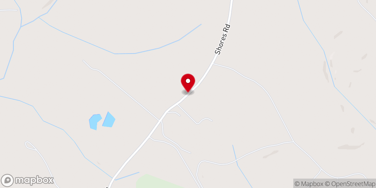 Map showing location of Seays Chapel Church