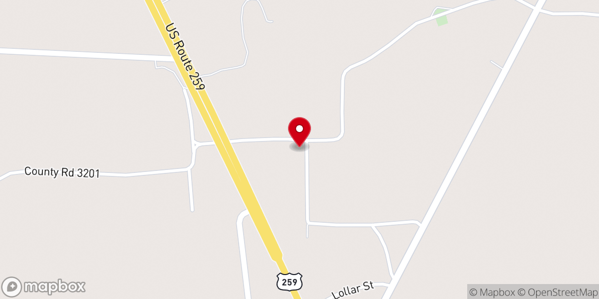 Map showing location of Walnut Grove CME Church