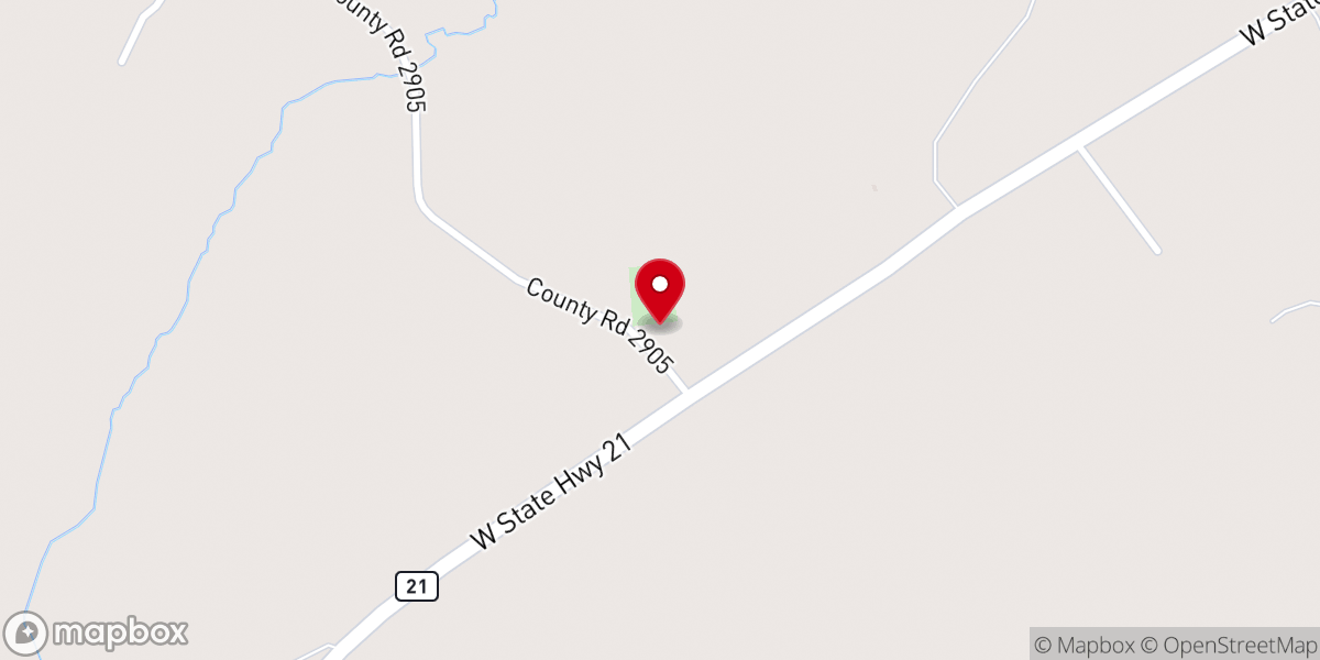 Map showing location of Saint Thomas AME Church