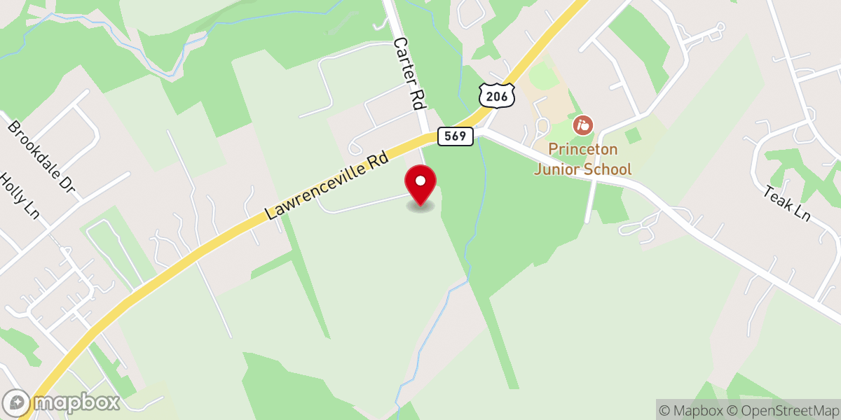 Map showing location of Cherry Grove Farm