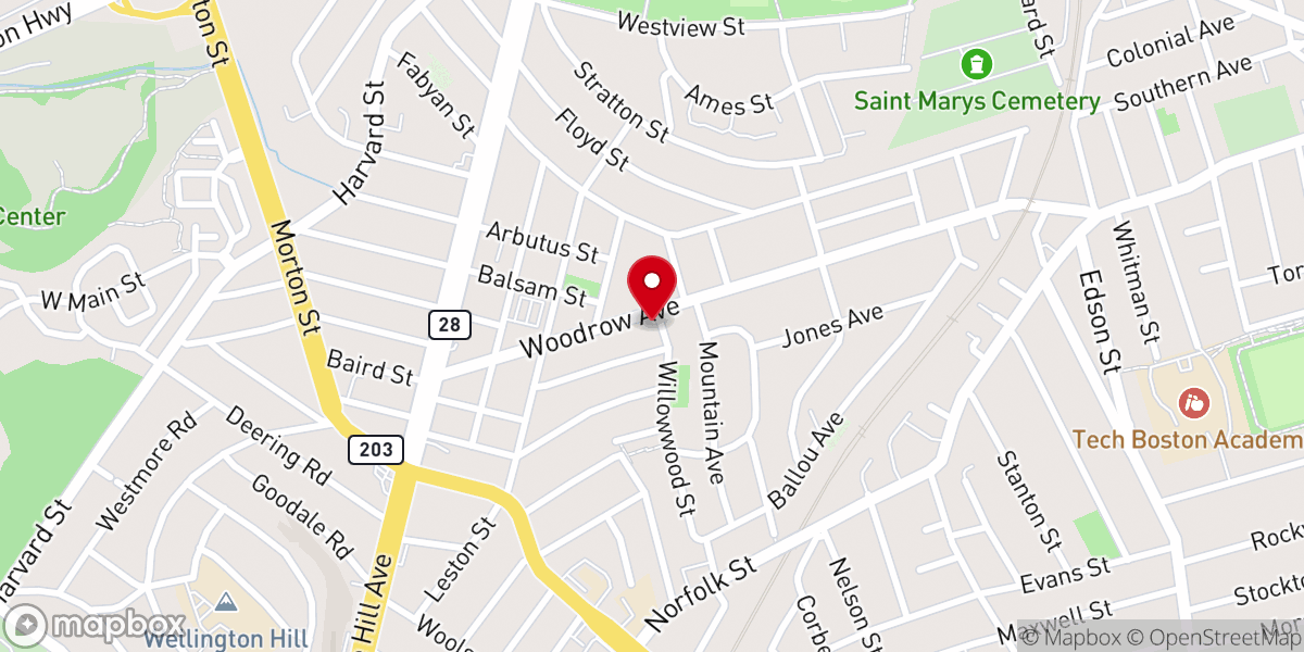 Map showing location of Life Changing Church