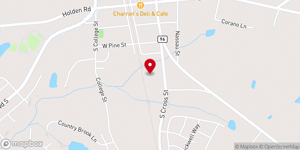 Map showing location of The Journey Ministry Pantry