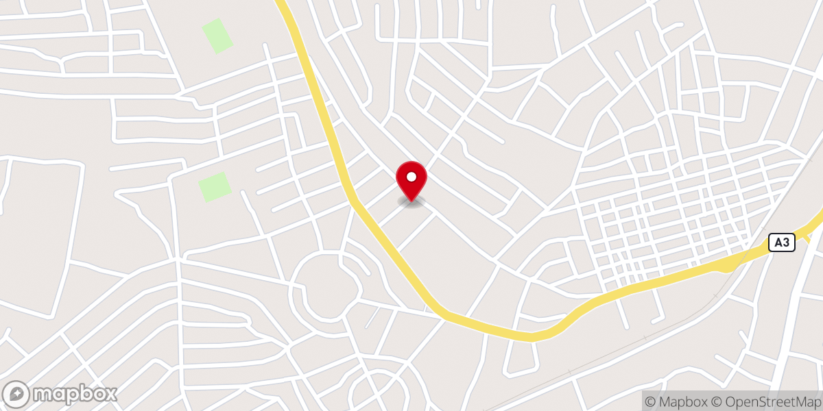 Map showing location of RESTORATION GOSPEL CENTRE