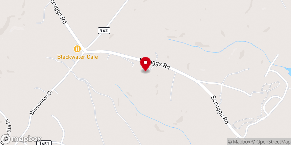 Map showing location of Mt Ivy Christian Church