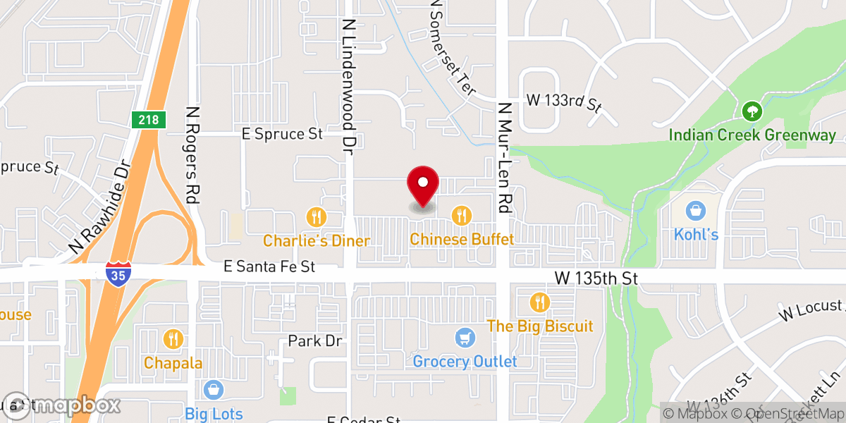Map showing location of Jubilee Church