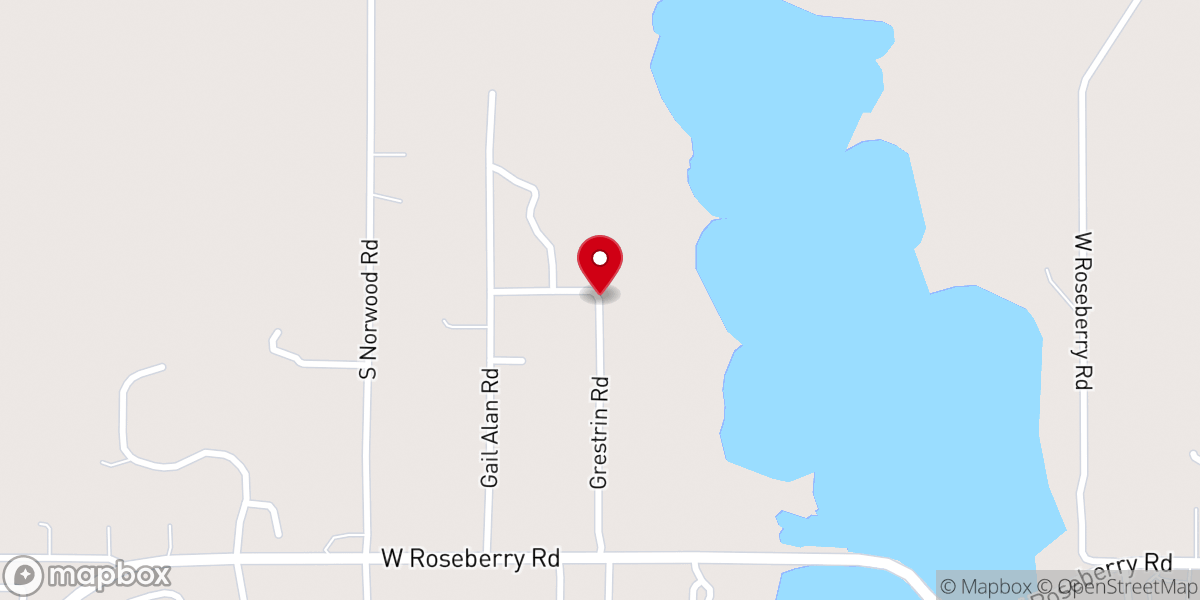 Map showing location of Shiloh Bible Conference & Camp