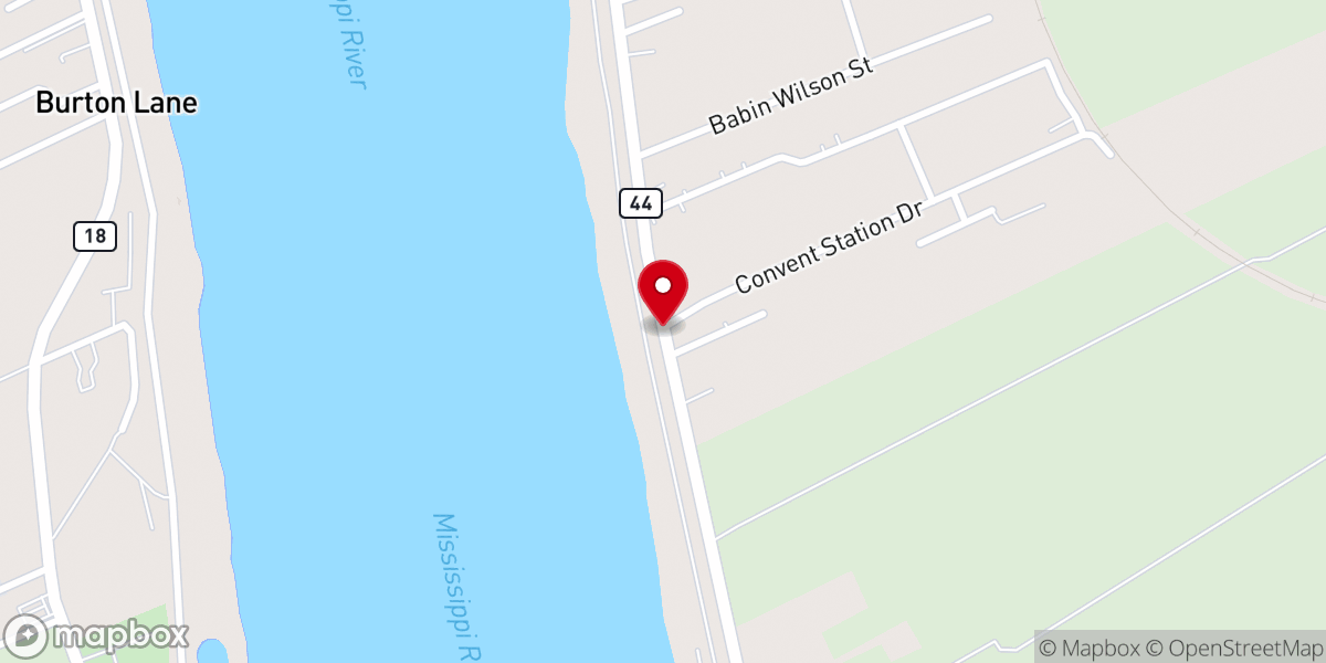 Map showing location of St James Parish Finance Department
