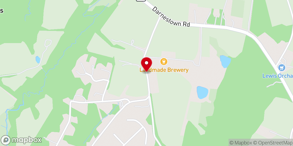 Map showing location of Aix La Chapelle Farm