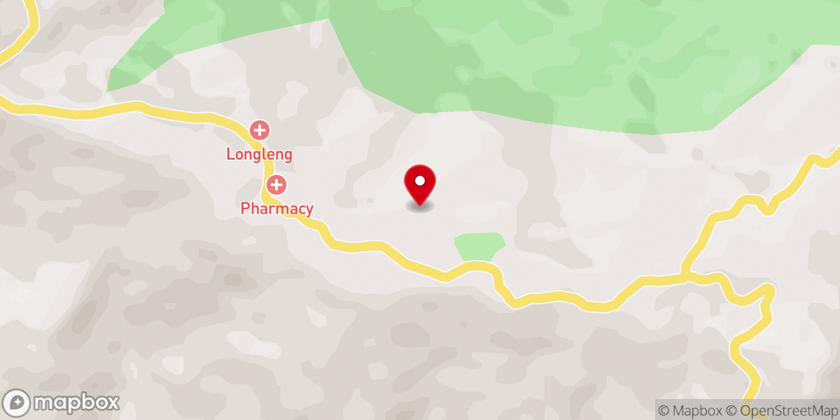 Map showing location of Longleng Town Ao Baptist Church