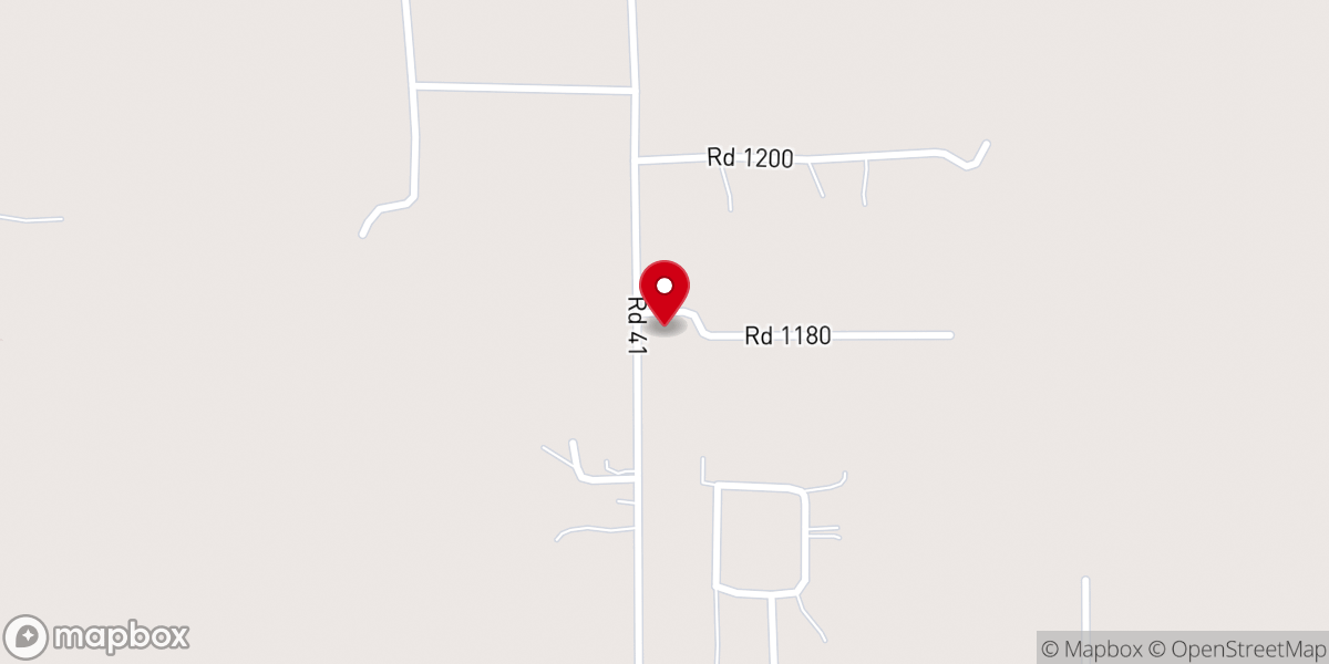Map showing location of Big Hill Methodist Church