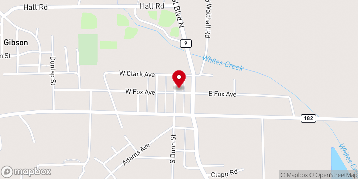 Map showing location of Amazing Grace Ministries