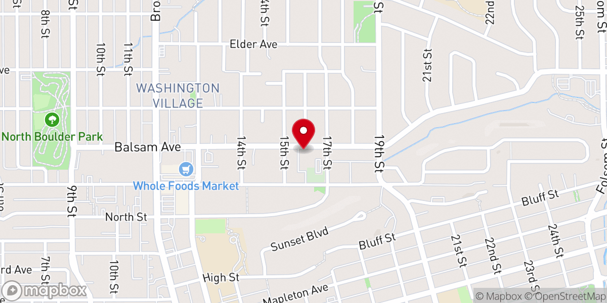 Map showing location of Mt Zion Lutheran Church & Preschool