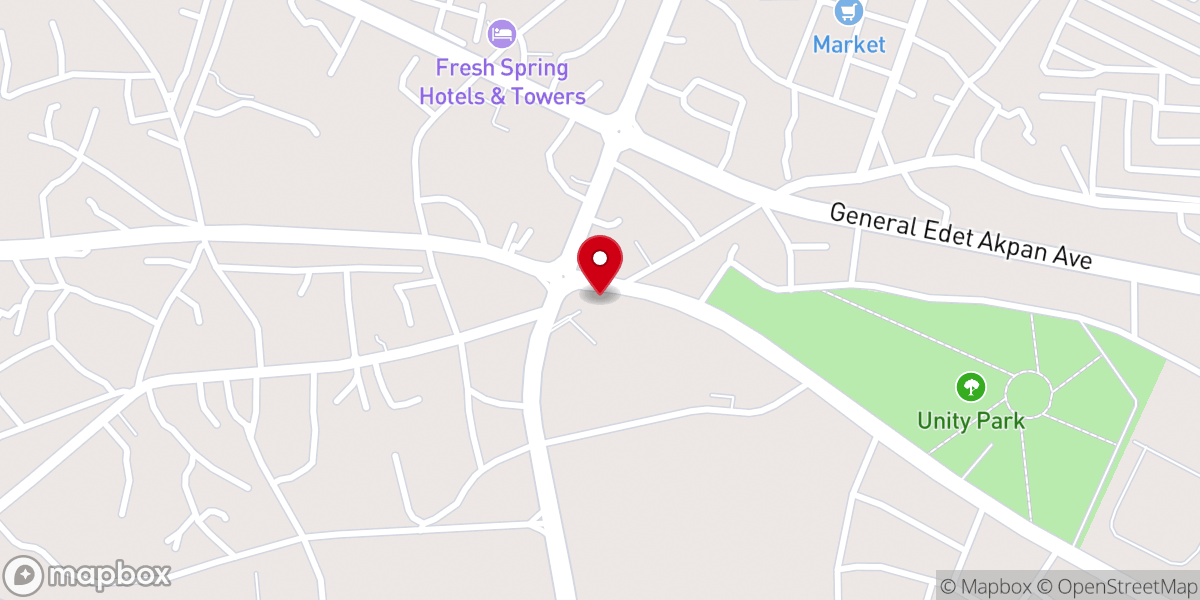 Map showing location of Spring Of Life Parish