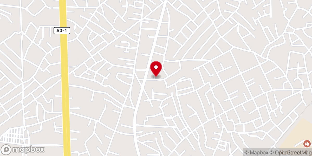 Map showing location of Saint Laurence Catholic Church