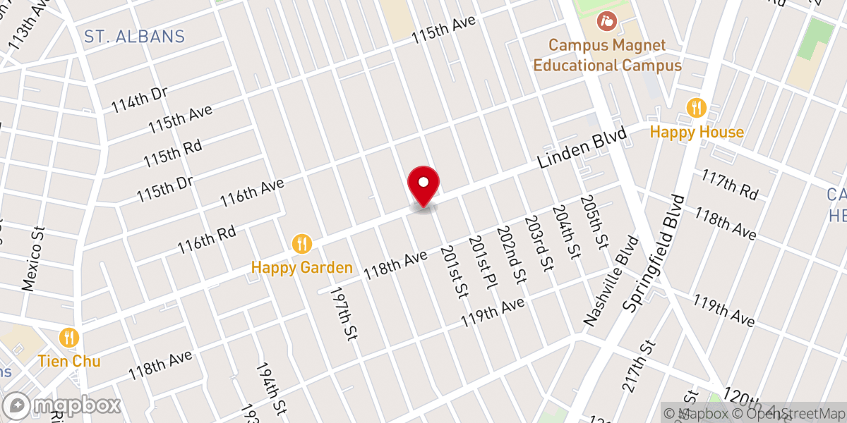 Map showing location of Smyrna Tabernacle Deliverance