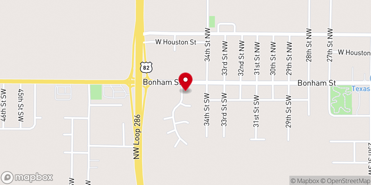 Map showing location of Living World Assembly of God