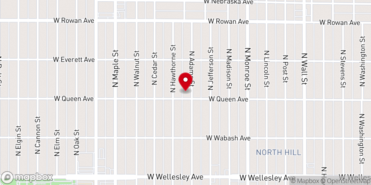 Map showing location of New Covenant Fellowship