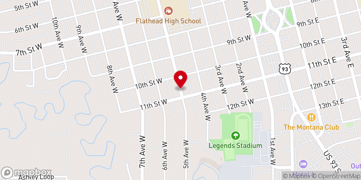 Map showing location of Saint Joseph the Carpenter Church