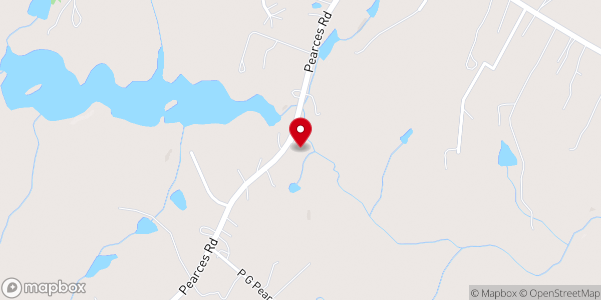 Map showing location of Tabernacle Baptist Church