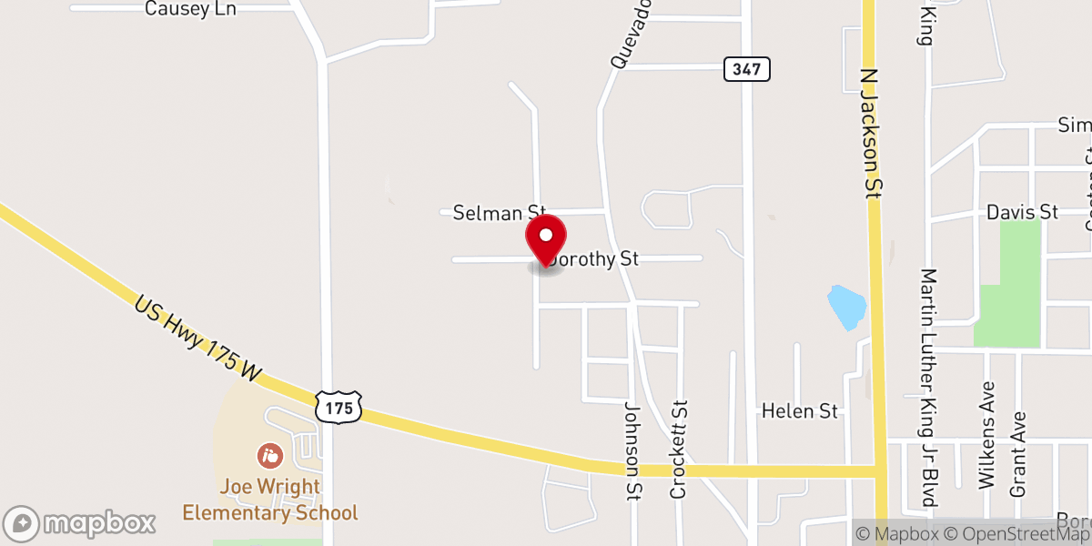 Map showing location of New Birth Church of The Living God PGT