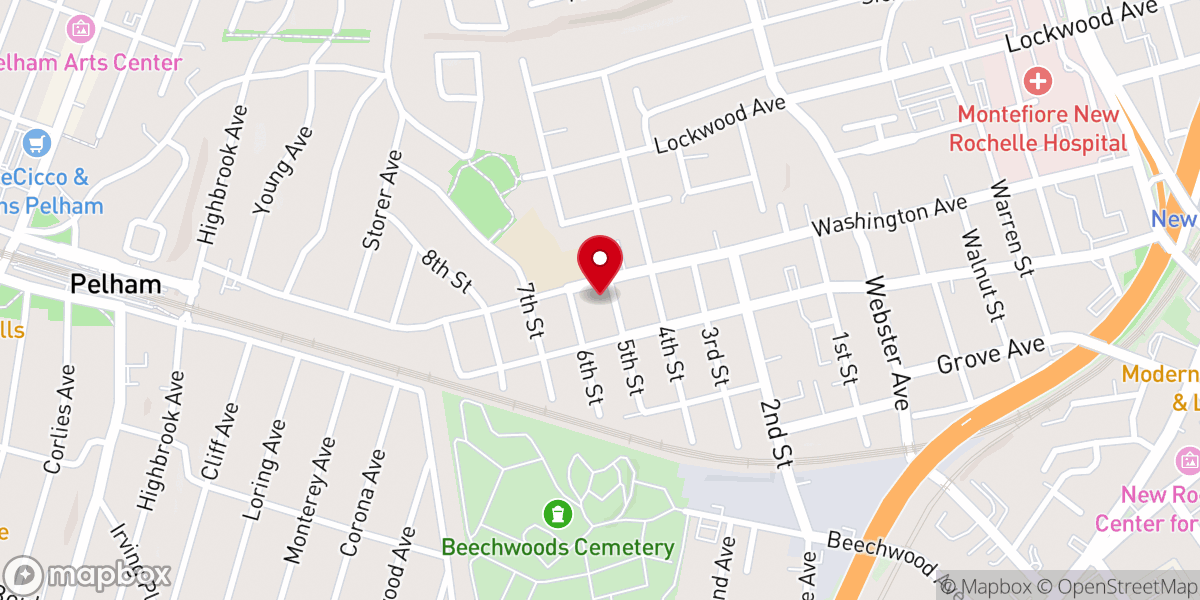 Map showing location of St Joseph Catholic Church