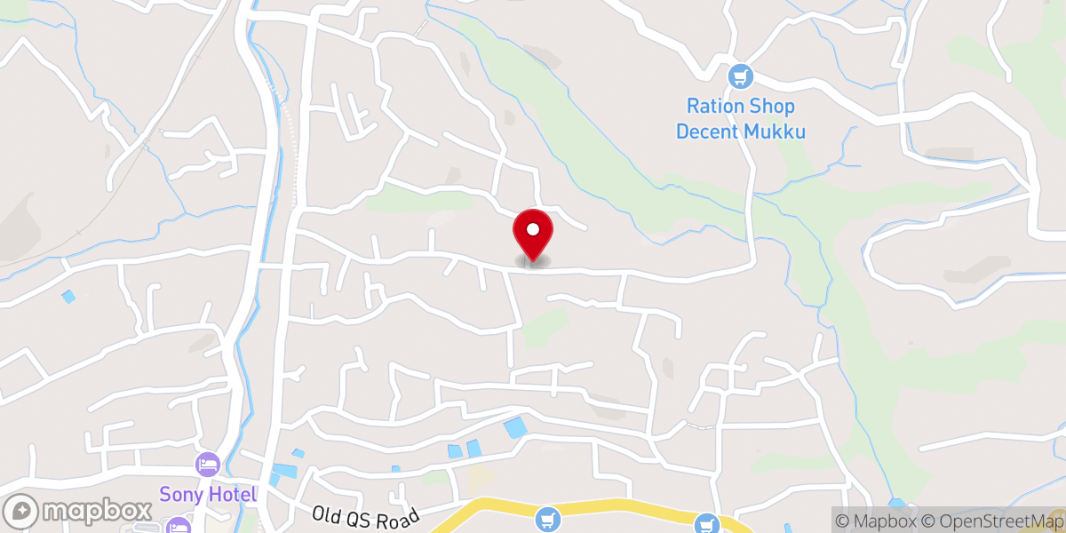 Map showing location of Bethel Mar Thoma Syrian Church, Pulamon, Kottarakkara