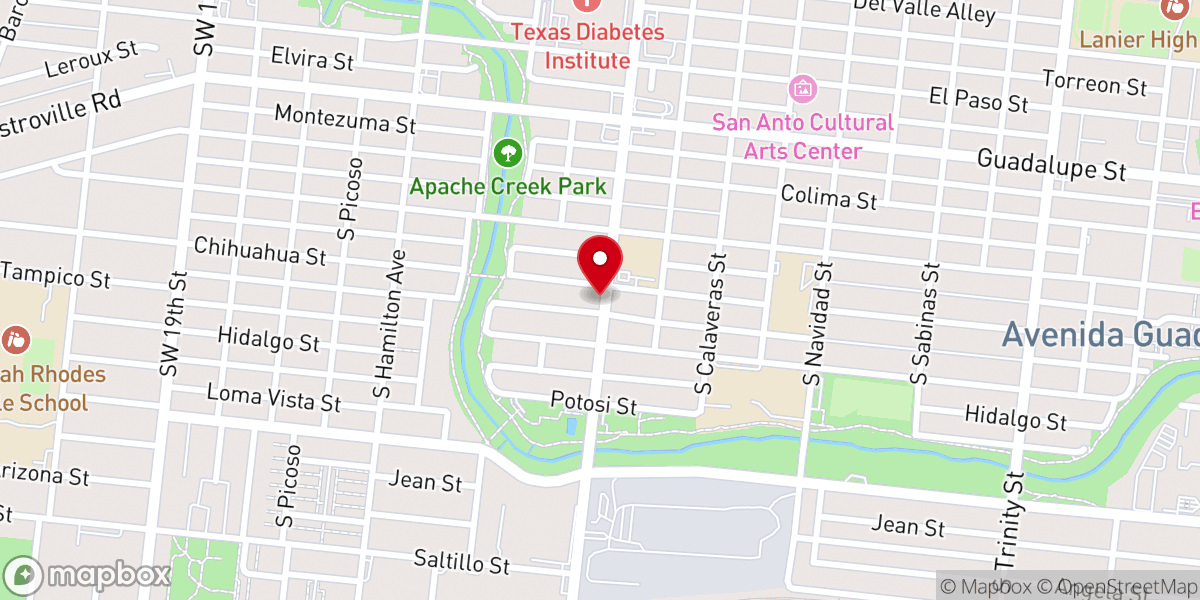 Map showing location of Ways of Christ Church