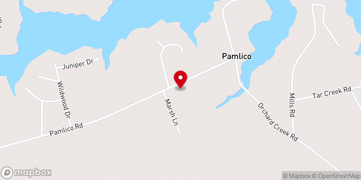 Map showing location of Galilee United Church-Christ