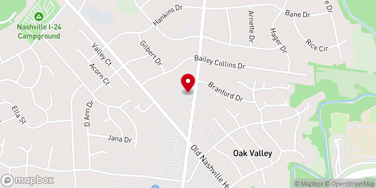 Map showing location of The Church of Pentecost USA Inc. Smyrna
