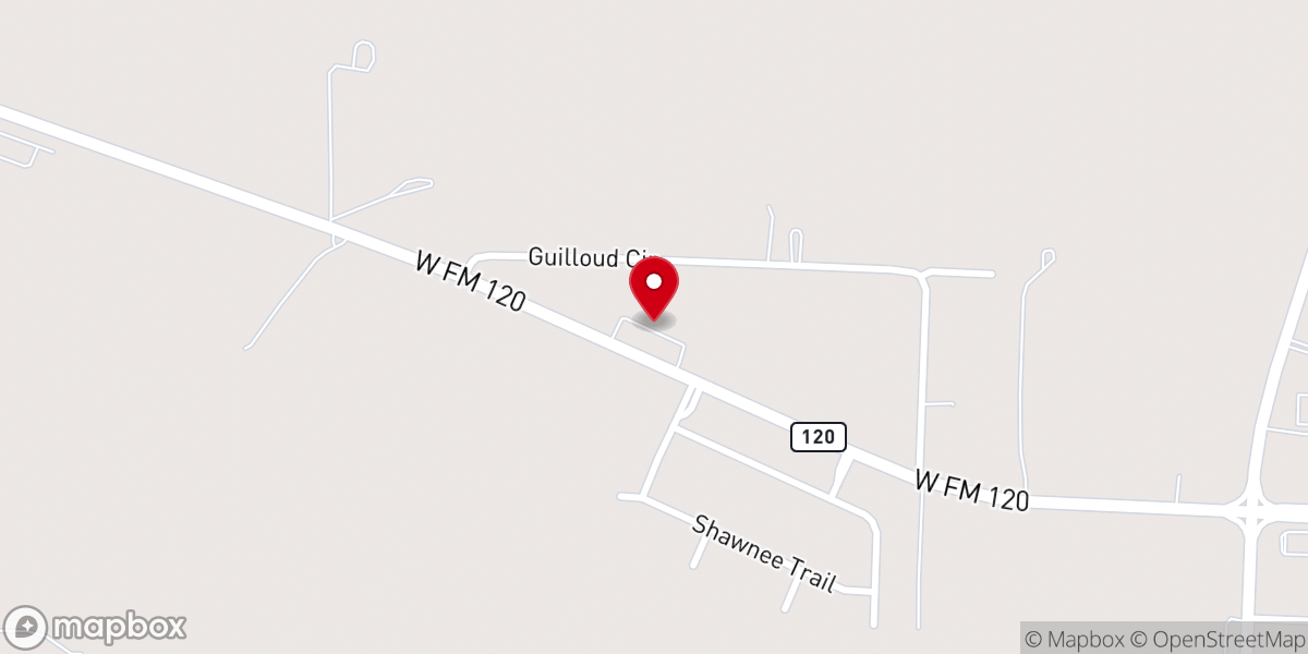 Map showing location of St. John the Apostle Episcopal Church