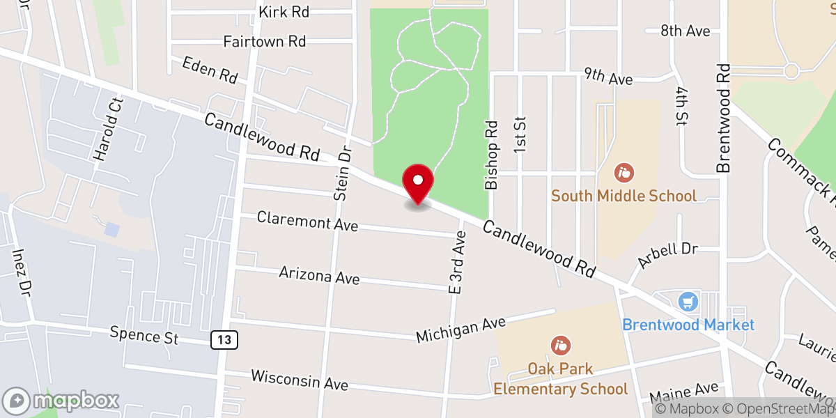 Map showing location of Assembly of Christian Churches
