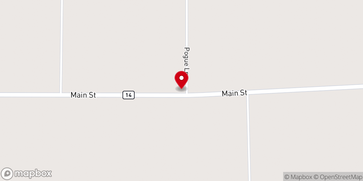 Map showing location of Taps Church
