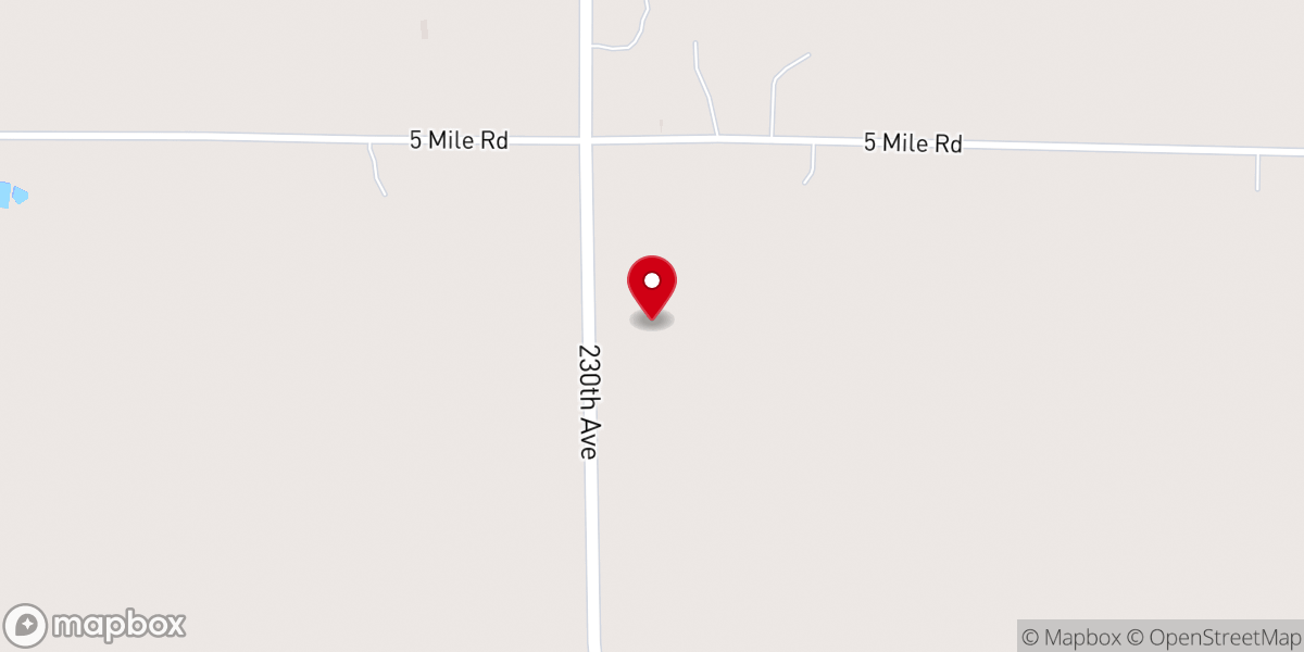 Map showing location of New Testament Baptist Church.