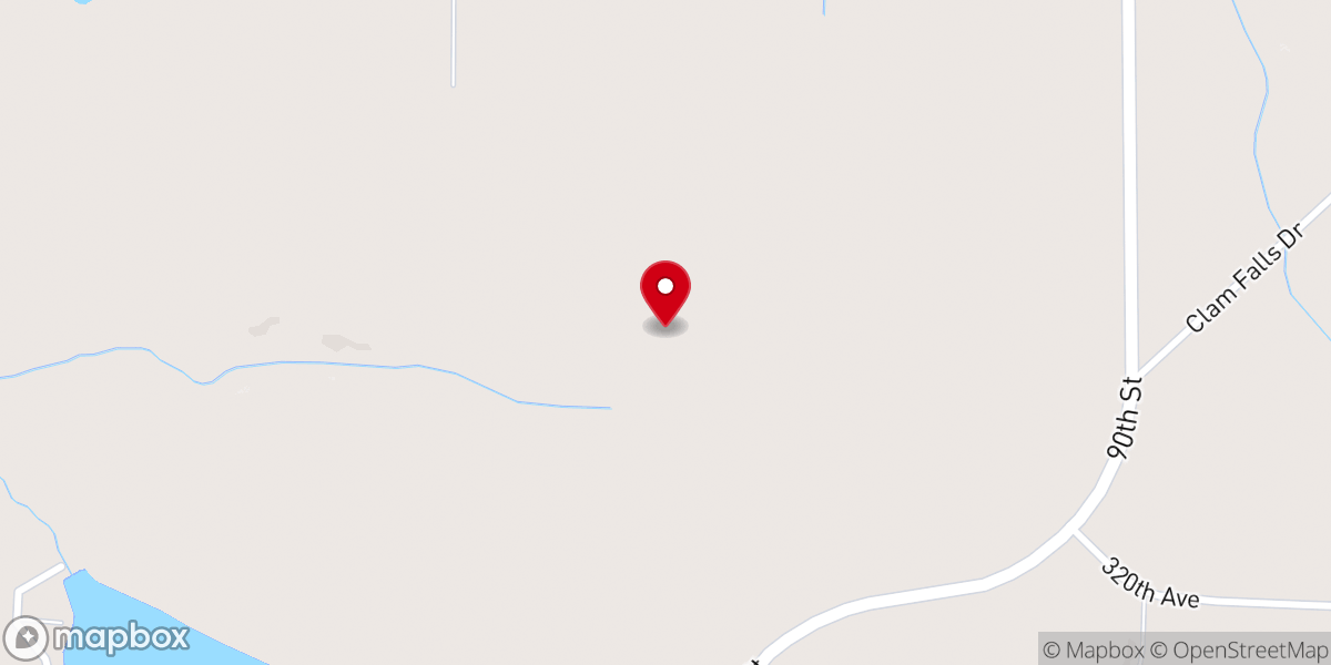 Map showing location of Oak Forest Retreat and Conference Center Inc