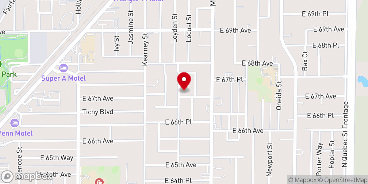 Map showing location of Alexander Community Temple