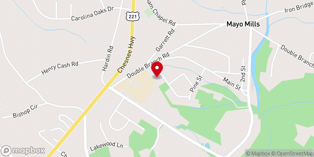 Map showing location of Orchard Street Baptist Church