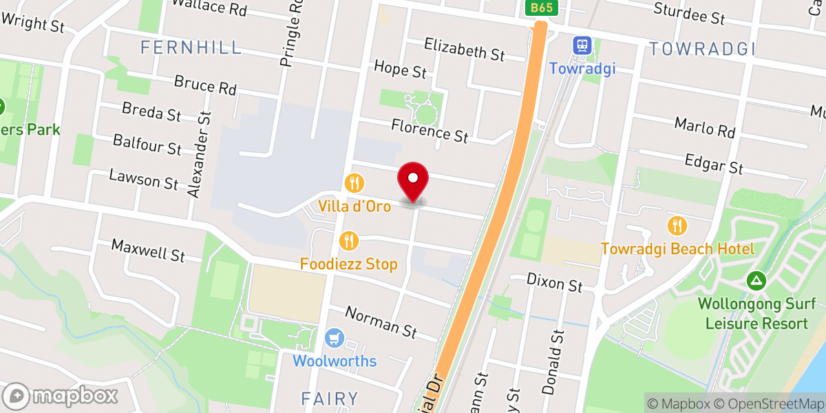 Map showing location of Citylife Church