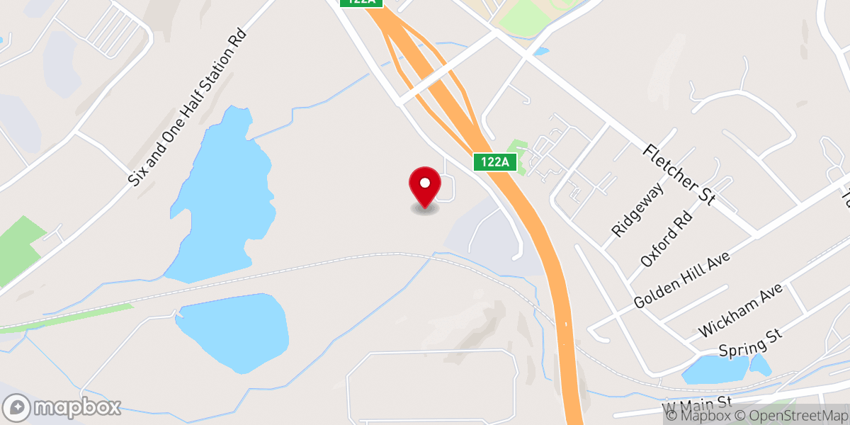 Map showing location of Orange County Gospel Fellowship