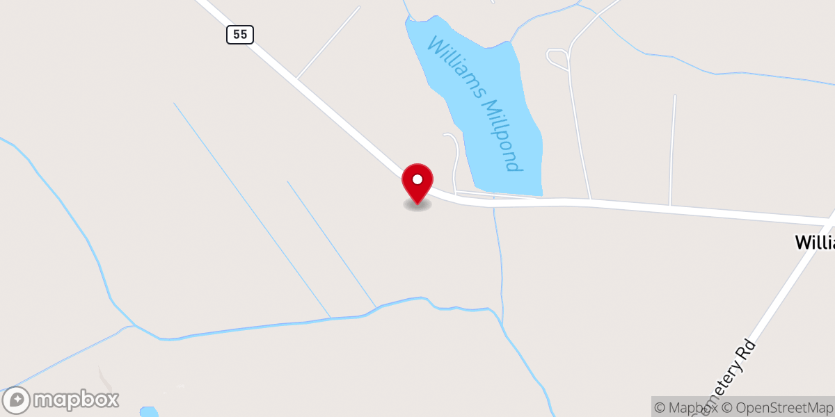 Map showing location of Iglesia Adventista del Séptimo Día Hispana de Mt. Olive / Mt. Olive Spanish Seventh-Day Adventist Church