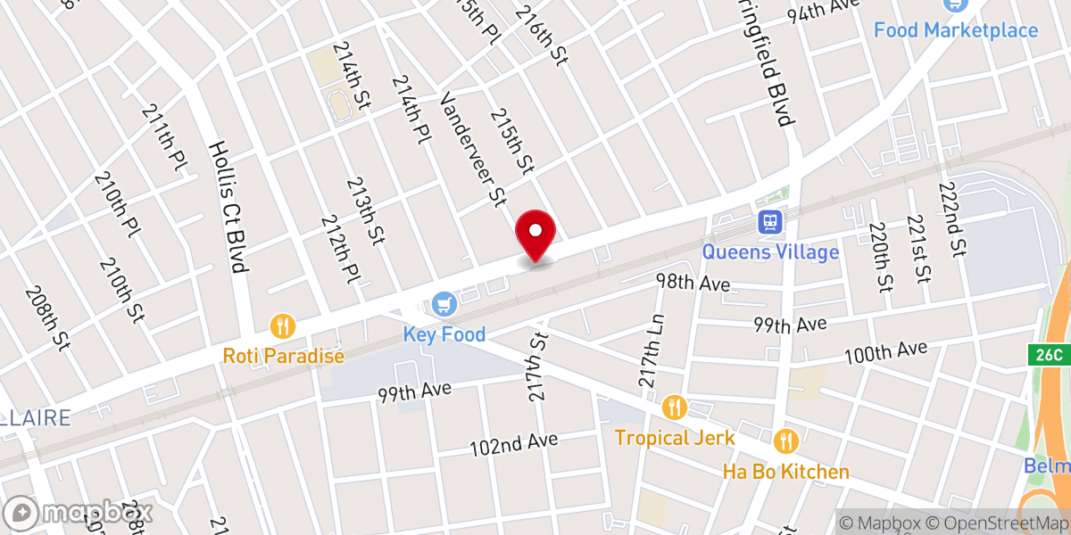 Map showing location of India Pentecostal Church