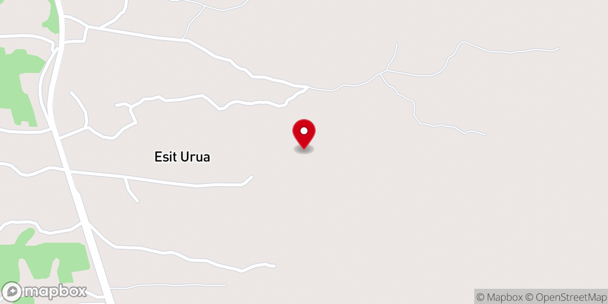Map showing location of RCCG His Grace Parish