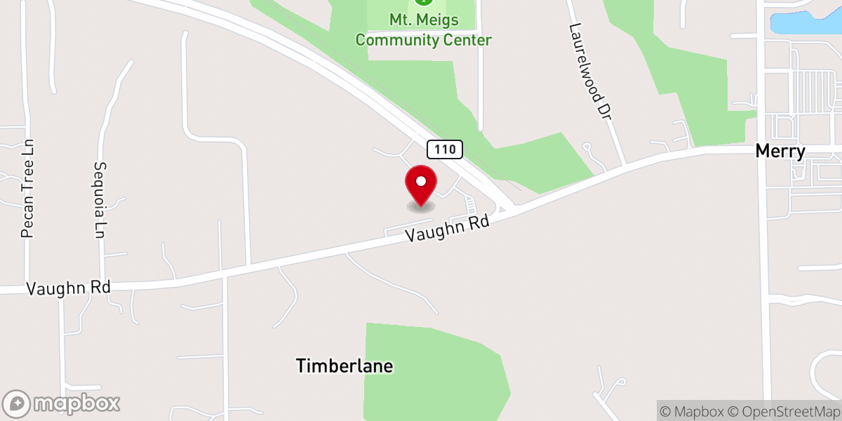 Map showing location of Reformation Presbyterian Church