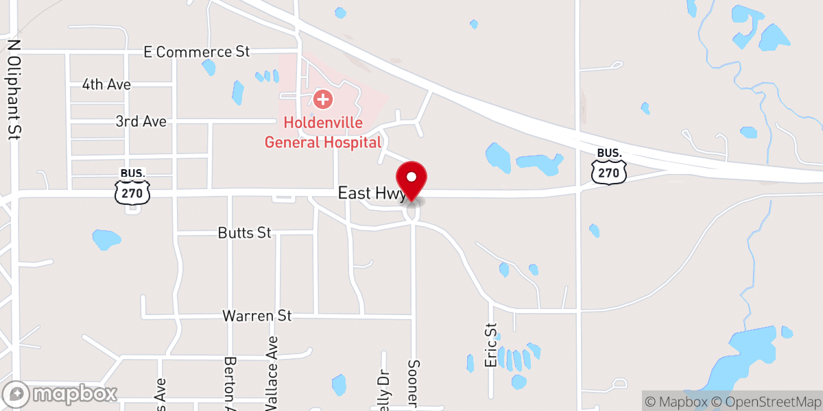 Map showing location of Freedom Crossroads Biker Church