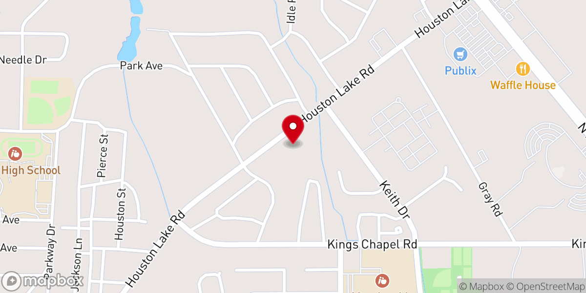 Map showing location of Grace Church