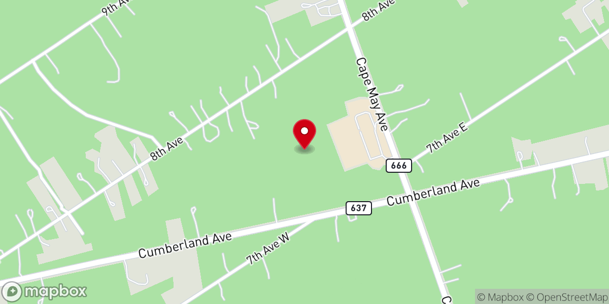 Map showing location of Gospel of Grace Ministries