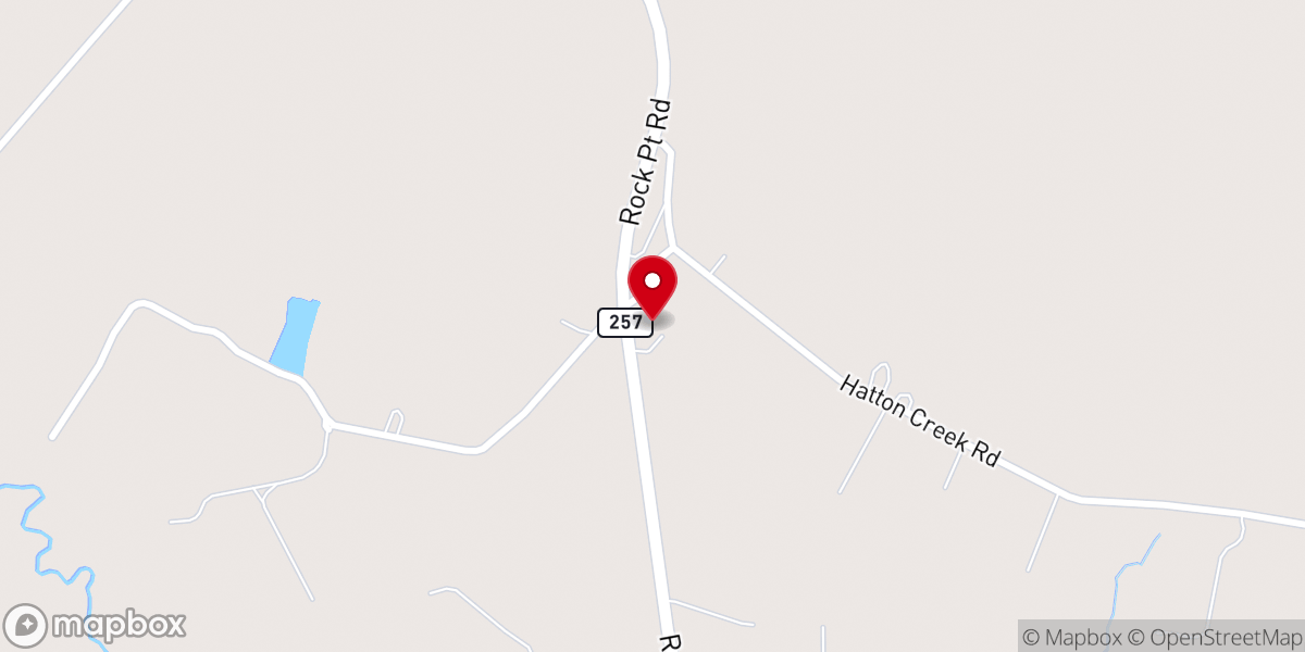 Map showing location of Holy Ghost Church
