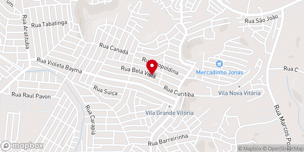 Map showing location of IGREJA PENTECOSTAL UNIDA DO BRASIL- Templo Central - IPUB Grande Vitória.