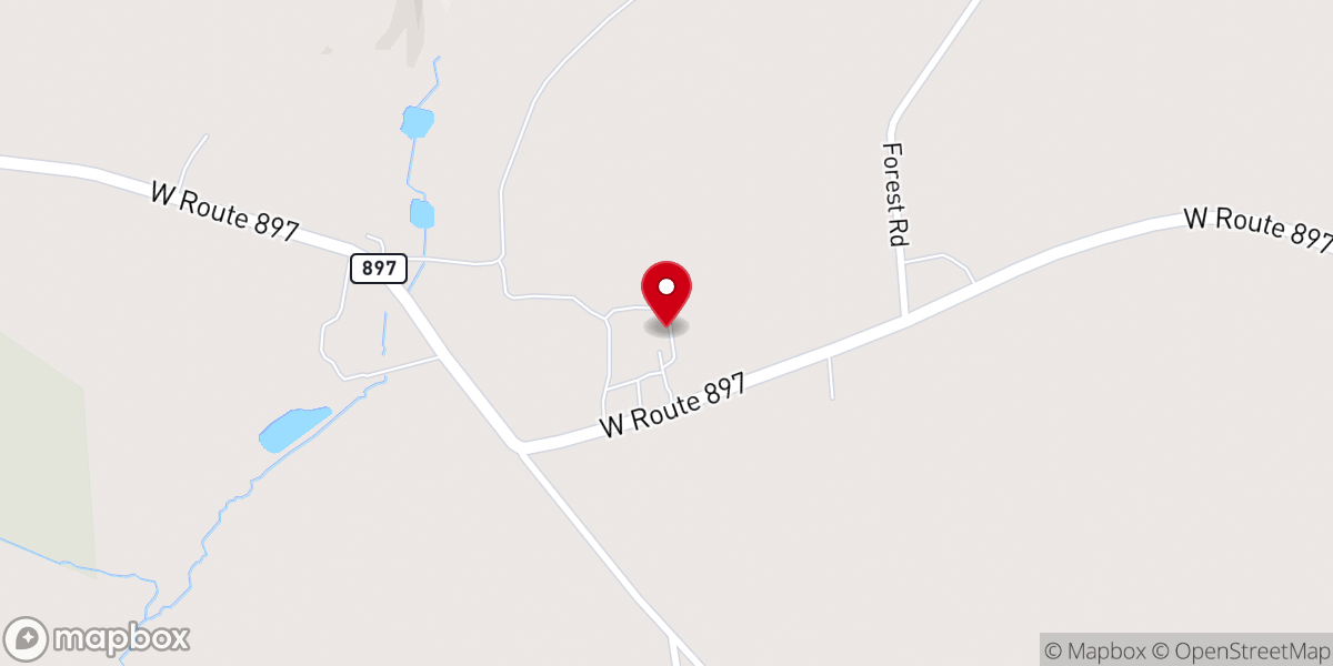 Map showing location of Faith Journey Church