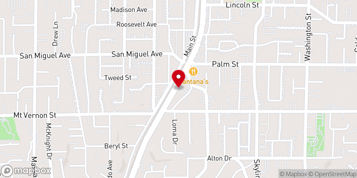 Map showing location of Gospelcise Ministries Inc